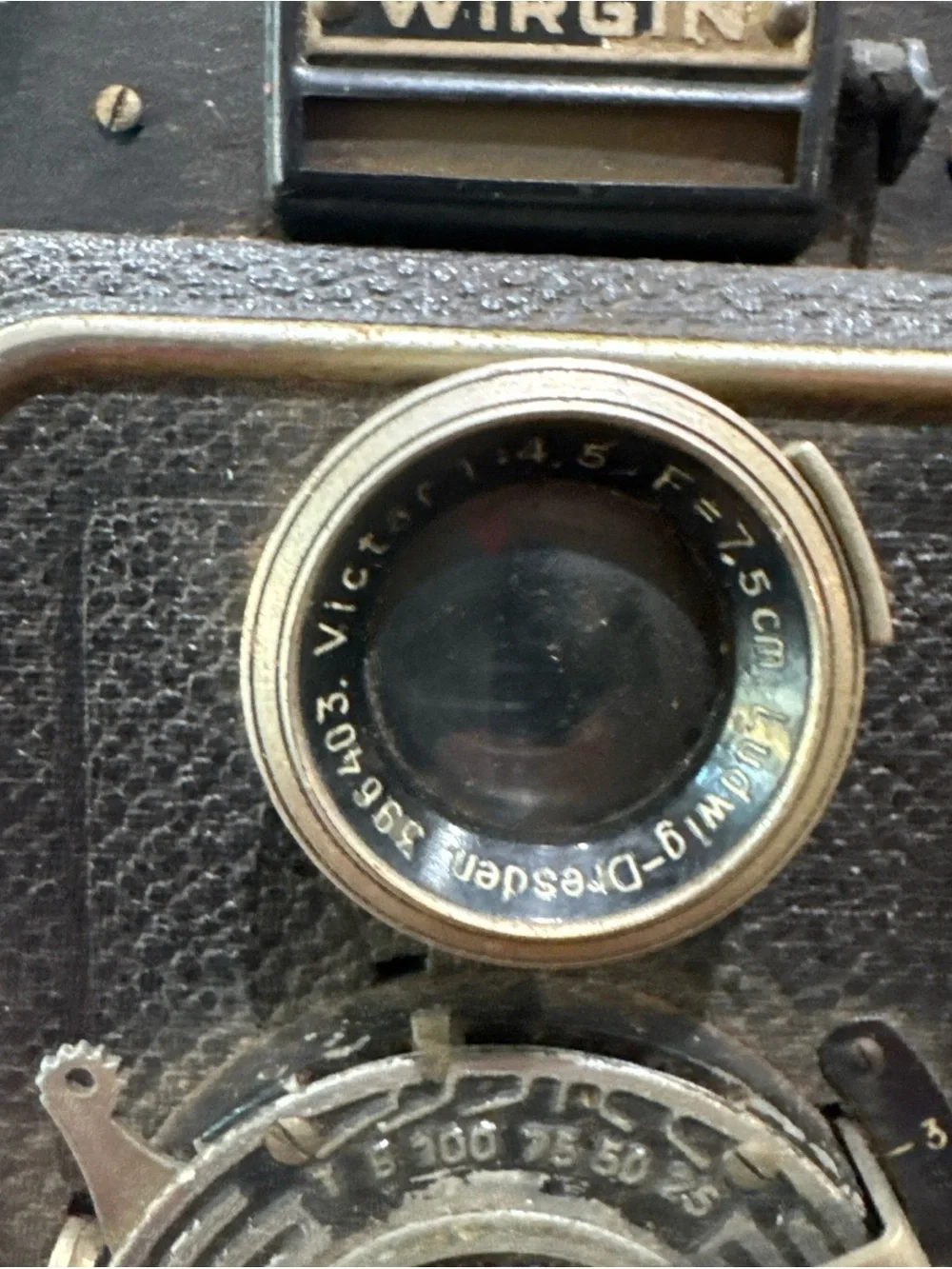 VERY RARE WIRGIN TLR 6x6 Medium Format Camera 1930s Germany
